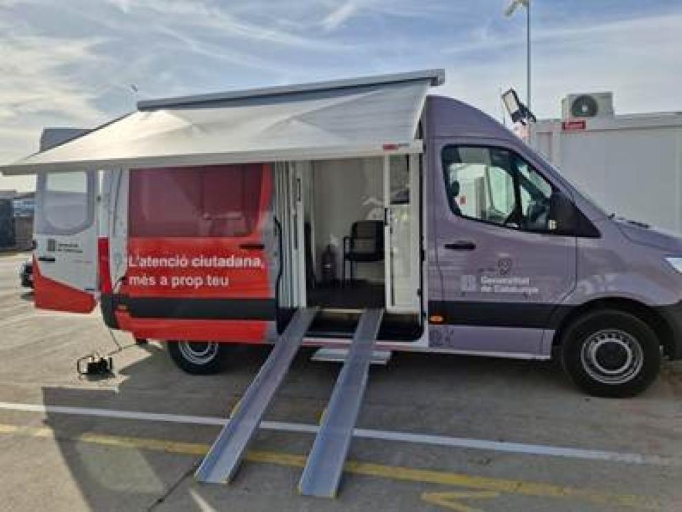 L'OAC mòbil de la Generalitat donarà serveis a Olost